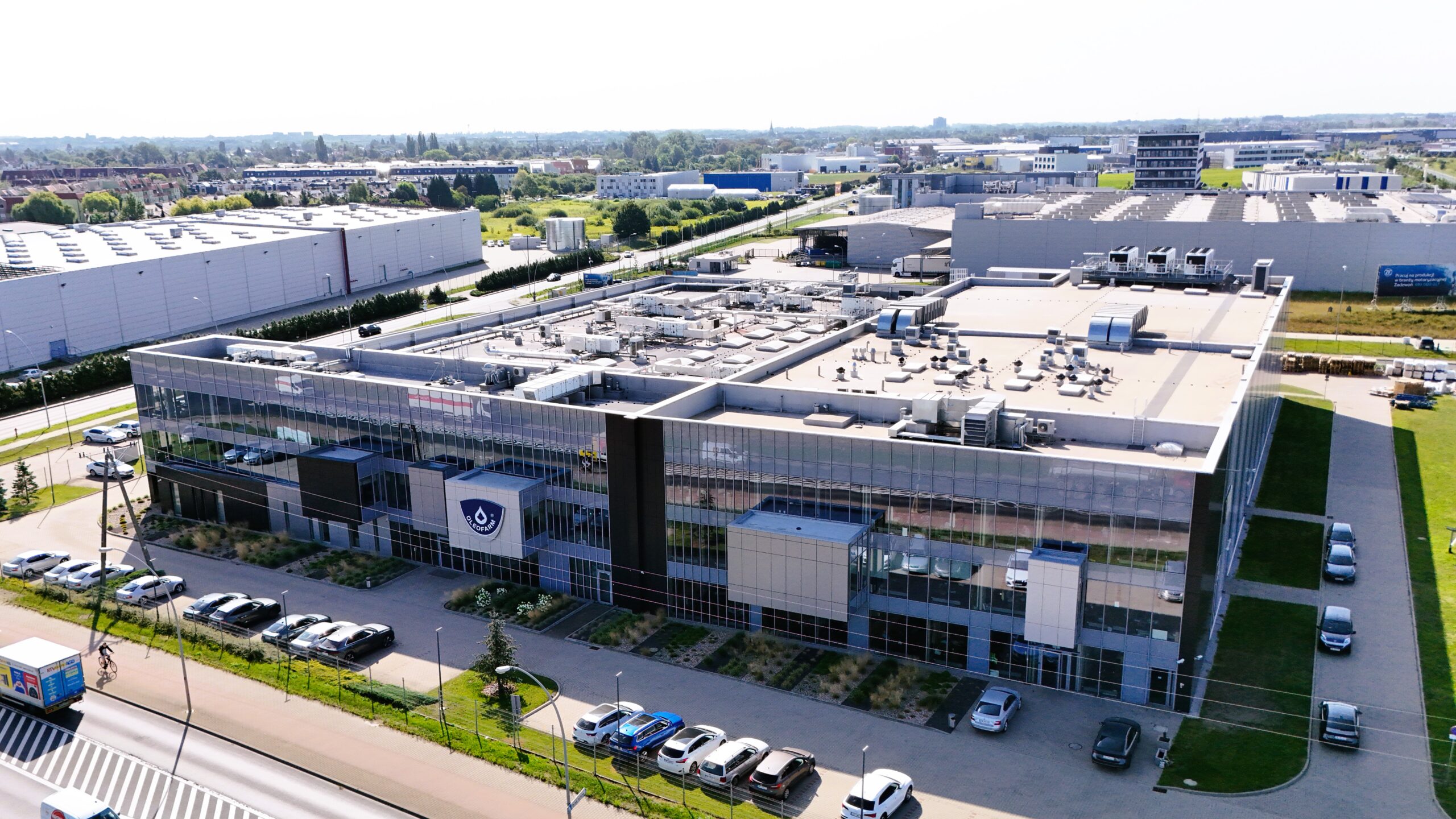 OLEOFARM HALA PRODUKCYJNO-MAGAZYNOWA